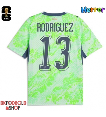 Schweiz Ricardo Rodriguez #13 Udebanetrøje VM 2026 Kort ærmer